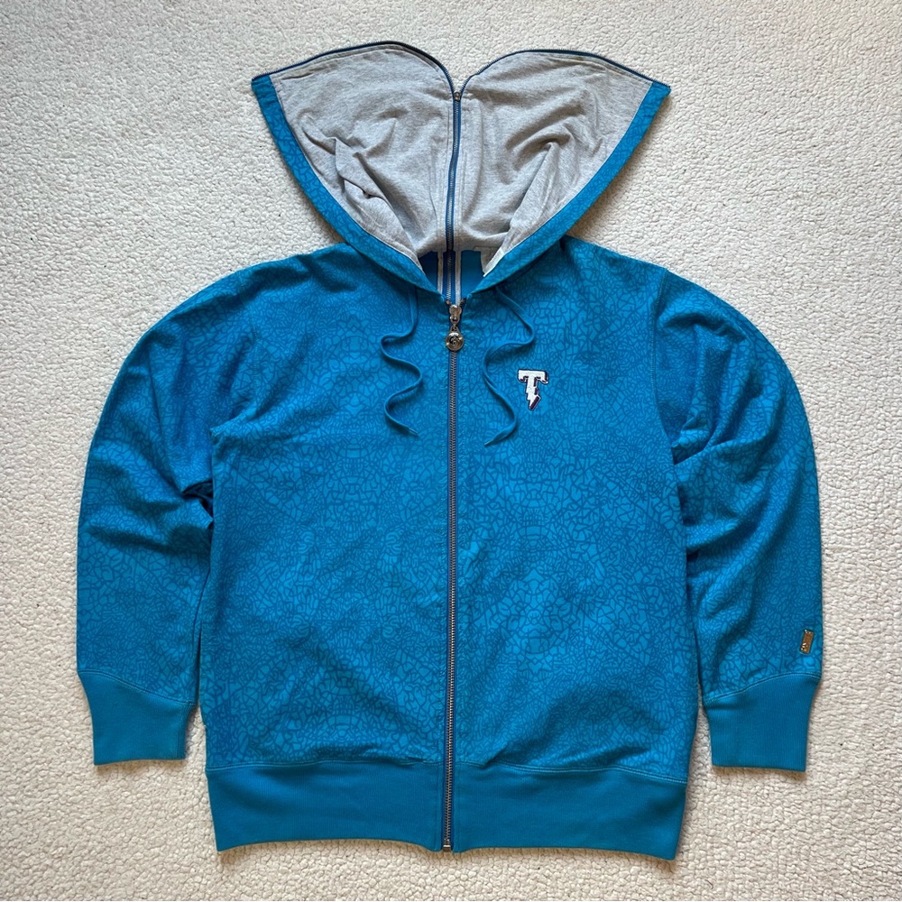 Rare Vintage/Y2K Triko Infinity Zip Elephant Print Hoodie